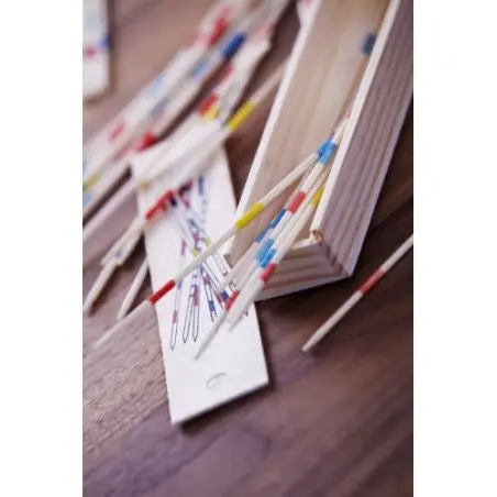 Jeu de Mikado en Bois - Écrin Élégant