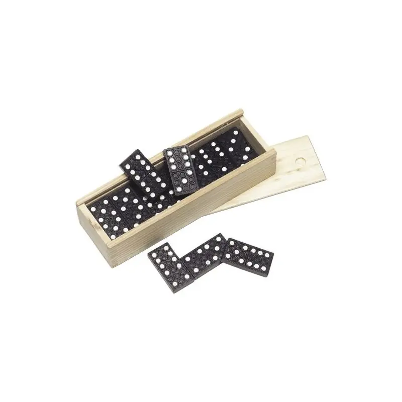 Jeu de Dominos Enid en Bois - Écrin Élégant