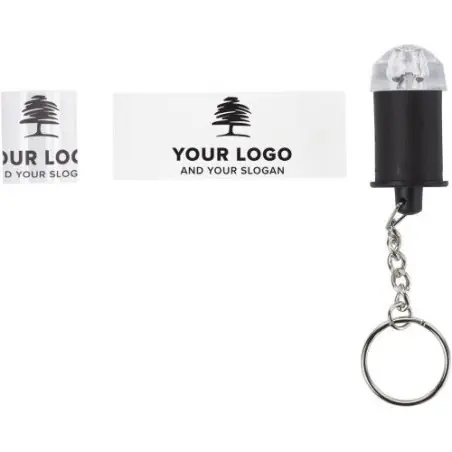 Porte-clés torche Carly : Éclairez vos clés avec style