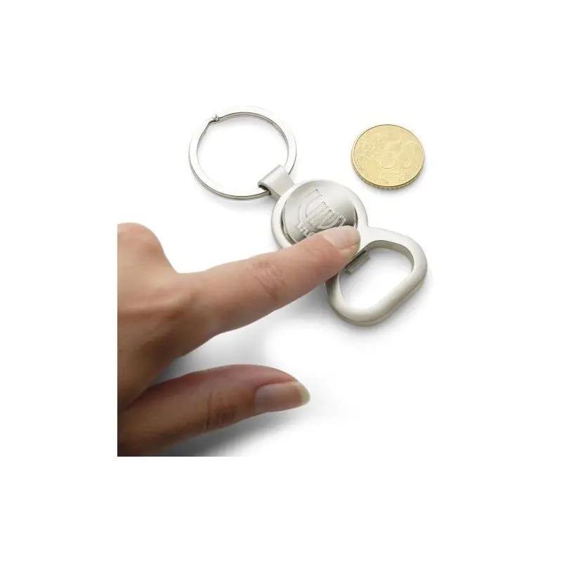 Porte-clés Métal Soren avec Décapsuleur