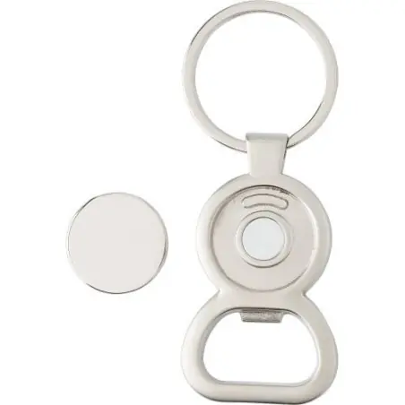 Porte-clés Métal Soren avec Décapsuleur