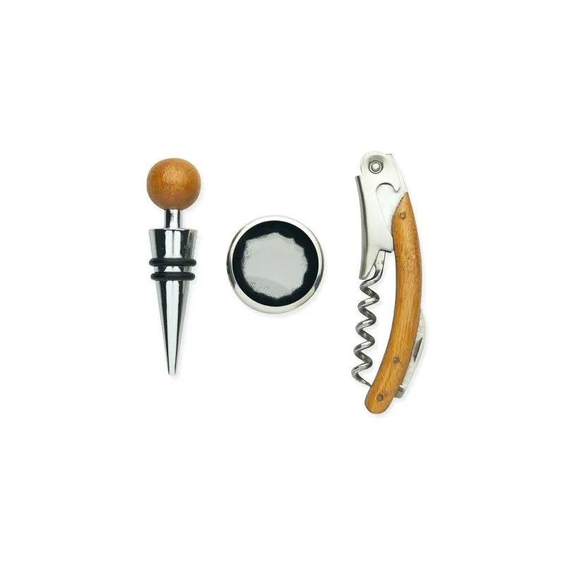 Coffret de Sommelier en Bambou SONOMA