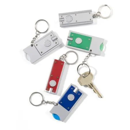 Porte-clés torche en plastique Madeleine