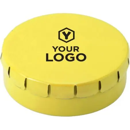 Boîte en métal Anika : Bonbons sans sucre à la menthe